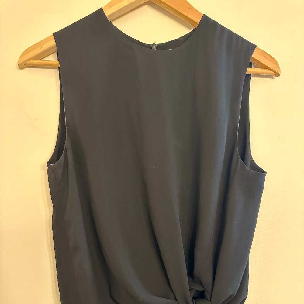 Aritzia Babaton Hopkins Blouse Tie-front Blouse